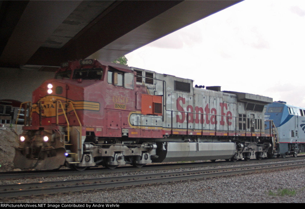 The "Empire Chief" ducks under the Menomonee River Parkway overpass